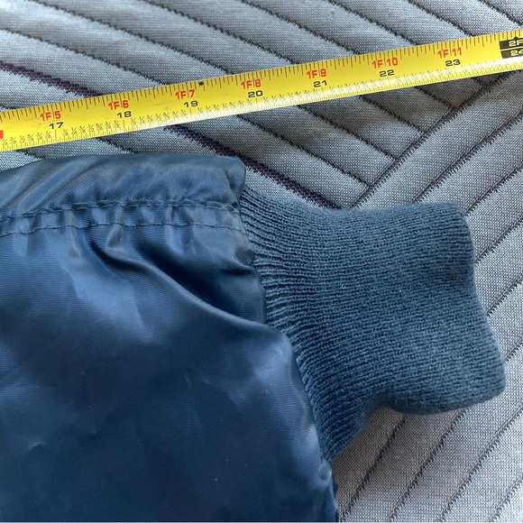 ROTHCO | S | MA-1 FLIGHT Men’s Navy Blue Technical Zip Cargo Bomber Jacket - Picture 10 of 16